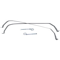 ST-105 1955-56 T-Bird Galvanized Steel Mounting Straps