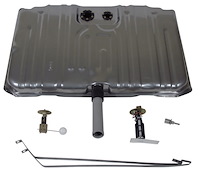 TM34B-T-KIT EFI-Ready Tank Kit 68-69 Chevelle/70 Skylark/GS, w/Filler Neck, 255 LPH GPA Pump, Sending Unit (0-90 Ohm), Straps