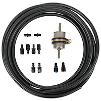 U-LINE-KIT 6 AN Universal Fuel Line Kit w/ 10 Micron Fuel Filter