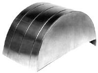 Aluminum Rear Wheel Tubs 36" L x 23-1/4" W x 18" H