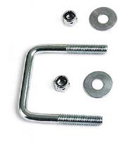 Square U-Bolt Kit Includes Square U-Bolts, Lock Nuts & Washers