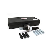 Harmonic Balancer Installation Tool Adapter Sizes Include: 7/16", 1/2", 9/16", 5/8", 3/4", 12mm, 14mm, 16mm
