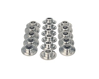 10° Titanium Retainers Valve Spring Diameter: 1.625"