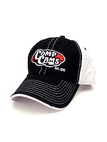 Black & White-Style Cap Retro Logo Hat