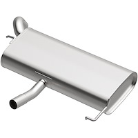 100-8133 Direct-Fit Exhaust Muffler for 2007-2012 Dodge Caliber, Jeep Compass, Patriot