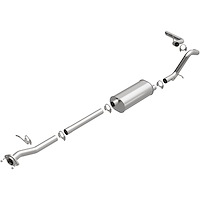 106-0011 Direct-Fit Exhaust Kit for 2001-2006 GM Escalade, Avalanche, Suburban, Yukon 5.3L