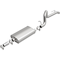 106-0051 Direct-Fit Exhaust Kit for 1987-1990 Jeep Wrangler