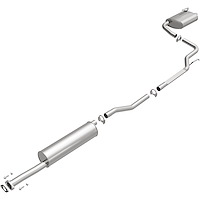 106-0070 Direct-Fit Exhaust Kit for 2002-2006 Nissan Altima 2.5L