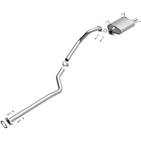 106-0085 Direct-Fit Exhaust Kit for 2000-2006 Nissan Sentra 1.8L