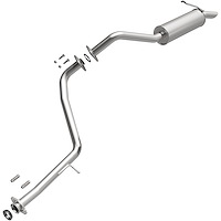 106-0843 Direct-Fit Replacement Exhaust System for 2008-2015 Scion xB 2.4L