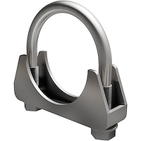 250-045 Universal U-Bolt Exhaust Clamp, 1.75 in. (45 mm)