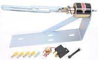 Electric Solenoid Shifter Kit 3-Speed Front Exit Cable Hurst Shifters
