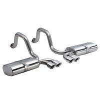 14111 Sport Axle-Back Exhaust System 1997-2004 Chevy Corvette C5 5.7L