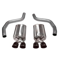 14164BLK Sport Axle-Back Exhaust System 2006-2013 Chevy Corvette C6 ZR1 6.2L & Z06 7.0L
