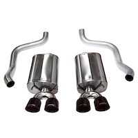 14169BLK Sport Axle-Back Exhaust System 2005-2008 Chevy Corvette C6 6.0L/6.2L