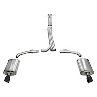 14315BLK Sport Cat-Back Exhaust System 2010-2017 Ford Taurus SHO/Lincoln MKS 3.5L EcoBoost