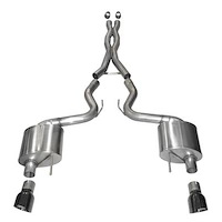 14328BLK Xtreme Cat-Back Exhaust System 2015-2017 Ford Mustang GT Fastback 5.0L