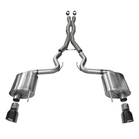 14332BLK Sport Cat-Back Exhaust System 2015-2017 Ford Mustang GT Coupe 5.0L