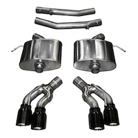 14357BLK Sport Axle-Back Exhaust System 2016-2019 Cadillac CTS-V Sedan 6.2L