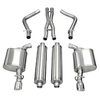 14439 Xtreme Cat-Back Exhaust System 2005-2010 Dodge Charger RT, Magnum RT & Chrysler 300 5.7L
