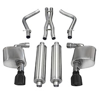 14464BLK Xtreme Cat-Back Exhaust System 2012-2014 Dodge Charger SRT-8 & Chrysler 300 6.4L