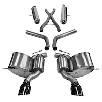 14466BLK Sport Cat-Back Exhaust System 2012-2018 Jeep Grand Cherokee SRT-8 6.4L