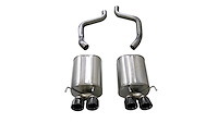 14470BLK Axle-Back Exhaust System 2009-2013 Chevy Corvette