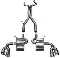 Xtreme+ Cat-Back Exhaust System 2016-2019 Chevy Camaro SS/ZL1 6.2L V8 - Polished Tips