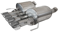 14776 Active Valve (NPP) Valve-Back Exhaust System 2014-2019 Chevrolet Corvette C7 6.2L V8 - Quad Polished Tips
