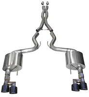21040BLK Xtreme Cat-Back Exhaust System 2018-2019 Ford Mustang GT 5.0L V8 - Black Tips