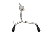 21208BPC Sport Cat-Back Exhaust System Fits Select Ford Bronco