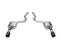 21253BLK Sport Axle-Back Exhaust System Fits Select Ford Mustang