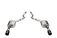 21273BLK Sport Axle-Back Exhaust System Fits Select Ford Mustang