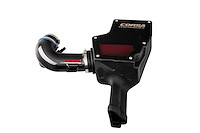 44007D Closed Box Air Intake with Carbon Fiber Air Duct/DryTech 3D No Oil Filtration 2018-2023 Ford Mustang