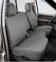 SEAT COVERS FRT ONLY GREY