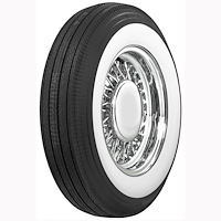 Coker Classic Wide Whitewall Bias Ply Tire 750-14 ( 4.5" x 27.02" - 14" )