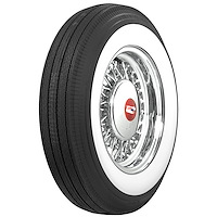 Coker Classic Wide Whitewall Bias Ply Tire 670-15 ( 4.5" x 27.25" - 15" )