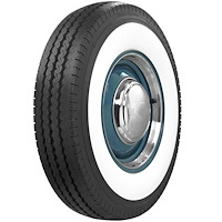 Coker Classic Nostalgia Whitewall Radial Tire 750R16