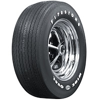 62480 Firestone Wide Oval Raised White Letter Tire F60-15