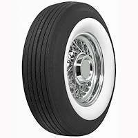 Coker Classic Wide Whitewall Bias Ply Tire H78-15 ( 5.74" x 28.36" - 15" )