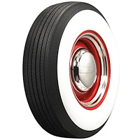 Coker Classic Wide Whitewall Bias Ply Tire L78-15   ( 5.88" x 29.30" - 15" )