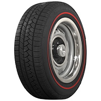 American Classic Premier Series Redline Radial Tires 235/60R16