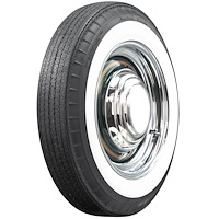 American Classic Bias Look Radial Whitewall Tire 560R15