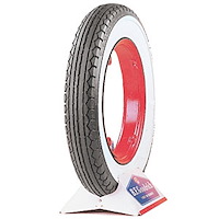 BFGoodrich Silvertown Whitewall Bias Ply Tire 600/650-19 ( 4.63" x 31.25" - 19" )