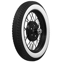 775980 Tire, Firestone 2.375-Inch Whitewall, 440/450-21