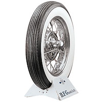 BFGoodrich Silvertown Whitewall Bias Ply Tire 440/450-21 ( 3.75" x 29.75" - 21" )