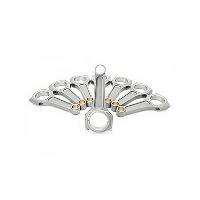 STROKER TITANIUM CROWERODS SB CHEVY 6.000/2.225