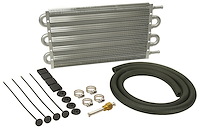 Aluminum Transmission Cooler 6 Pass