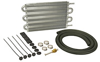 Aluminum Transmission Cooler 6 Pass