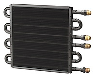 Dual Circuit Cooler 4 Pass & 4 Pass Configuration
